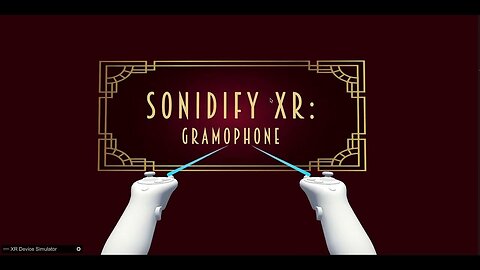 From Spin to Sync: Sonidify XR Gramophone - Final Demo Video - Erik Sori