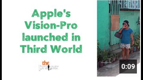 Apple's Vision-Pro launched in Third World 🤣