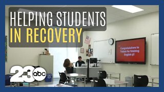 Special high schools help teens keep learning while recovering from addiction