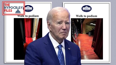 Biden Needs Pictures To Enter/Exit A Room & Claims He "Put NATO Together"