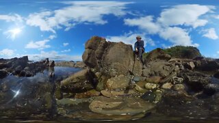 Bastion Point Rock Pools 10 September 2022 VR 360