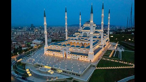 Beautiful Çamlıca Cami in Istanbul ❤️🇹🇷