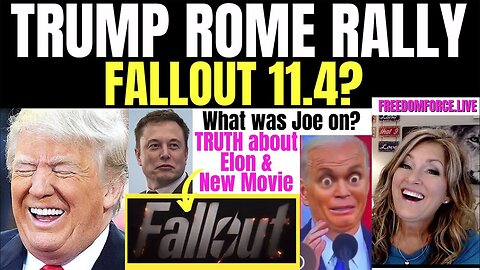 Melissa Redpill Stream Mar 10: "Trump Rome Rally Clues"