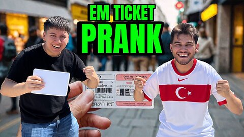 EM TICKET PRANK | Die beste Reaktion aller Zeiten!