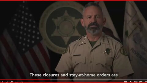 Riverside County Sheriff's Department Sends A Message To Out Of Control Government
