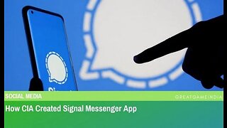 Signal App Was Created By The CIA