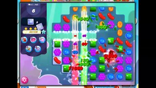 Candy Crush Level 747 Audio Talkthrough, 25 Moves 0 Boosters