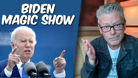 Bribery scandal heating up? Start the Biden magic show!