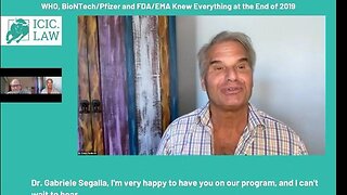 Reiner Fuellmich & Dr. Gabriele Segalla- WHO, BioNTech Pfizer and FDA Knew Everything at End of 2019