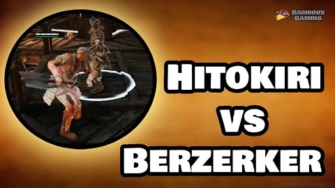 Hitokiri vs Berzerker - FOR HONOR