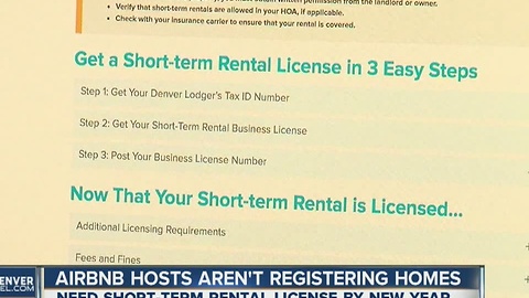 Issues plague new Denver AirBnb Registry