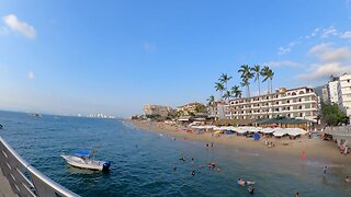 Los Muertos Beach & Pier in Puerto Vallarta...