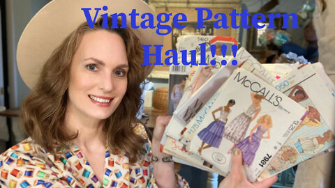 Vintage Pattern Haul!!
