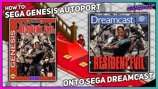 SEGA GENESIS AUTOPORT : PORT GENESIS GAMES TO SEGA DREAMCAST EASILY - HOW TO - IMR