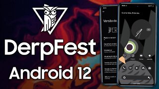 DerpFest Shion ROM 12.0 | Android 12 | DERPFEST MAIS CUSTOMIZÁVEL COM GAME SPACE!