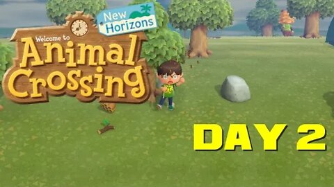 Animal Crossing: New Horizons Day 2 - Nintendo Switch Gameplay 😎Benjamillion