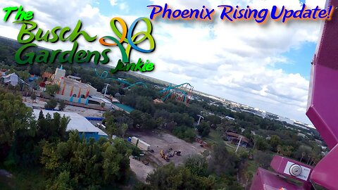Busch Gardens Phoenix Rising Update! October 6, 2023