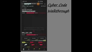 Cyber Code Walkthrough (Mobile)