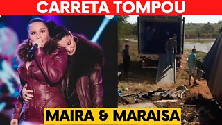 CARRETA DE MAIRA E MARAISA TOMBA NA ESTRADA