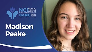 Madison Peake - Personal Account of Lockdown's Psychological Toll | Ottawa Day One | NCI
