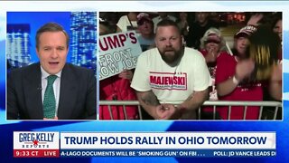 Trump Heads to Ohio for a Rally, where congressional candidate and Trump mega-fan J.R. Majewski will be in the front row