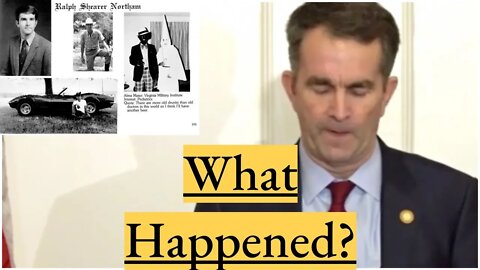 What's Going On With Ralph Northam?