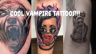 Vampire tattoos