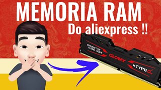 UNBOXING E REVIEW DA MEMORIA RAM MAIS BARATA DO ALIEXPRESS !!