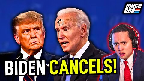 COWARD Joe Biden NOW CANCELLING Debates With Trump!