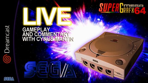 SEGA DREAMCAST LIVE WITH CYRUS MARTIN