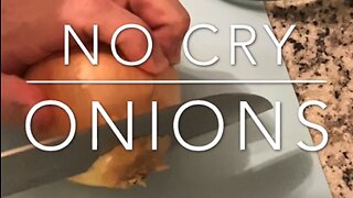 How to Cut Onions Without Crying.