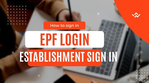 EPF establishment sign in password forgot