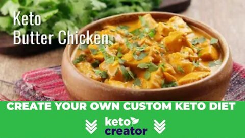 Keto Butter Chicken.