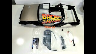 eaglemoss build the delorean issue 67 door panel