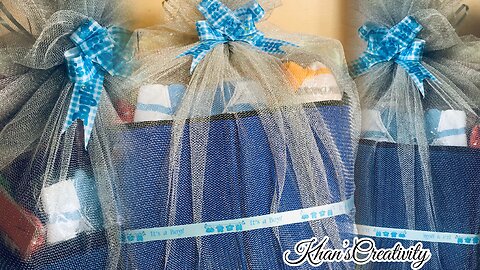 Baby boy 👶Theme basket