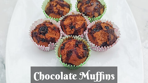 Chocolate Muffins | ওভেন ছাড়া তৈরী চকোলেট মাফিন | Chocolate Muffins Without Oven