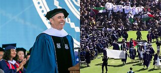 Jerry Seinfeld Addresses Duke University Students Who Showed Up To Chant Free Palestine & Walkout