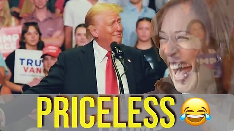 Trump just showered Kamala Harris with "Compliments"