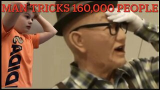 Old man tricks 140,000 people!?