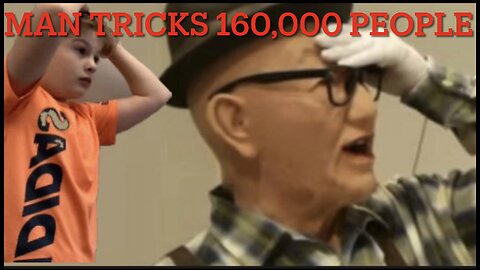 Old man tricks 140,000 people!?