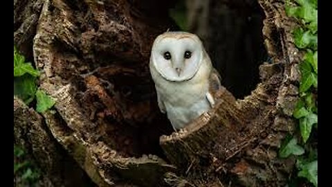 Barn Owl In the Woods