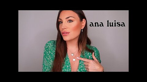 LUXURY SUMMER JEWELRY HAUL | Ana Luisa Jewelry Review