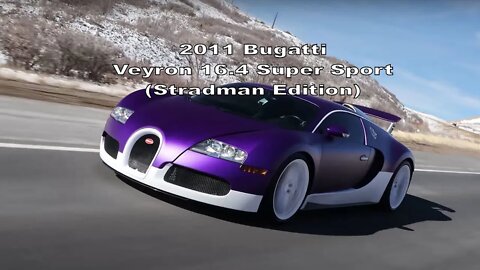 2011 Bugatti Veyron 16.4 Super Sport