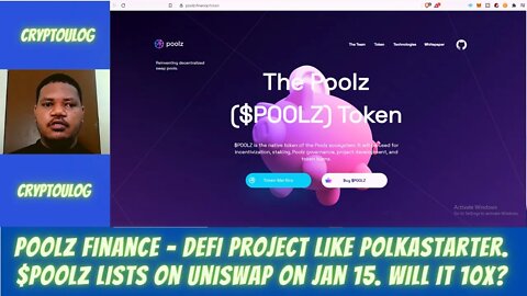 Upcoming Uniswap Listing - Poolz Finance, A DEFI Project Like Polkastarter. Will $POOLZ 10X?