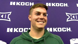 Kansas State Football | Will Howard Interview | November 21, 2023