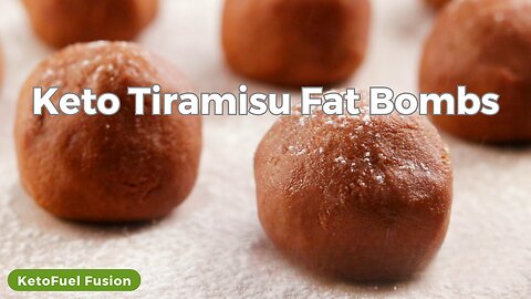 How To Prepare Keto Tiramisu Fat Bombs