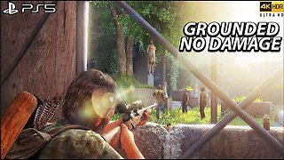 The Last of Us Part 1 PS5 Brutal & Aggressive Gameplay - SNIPER MISSION ( GROUNDED / NO DAMAGE )