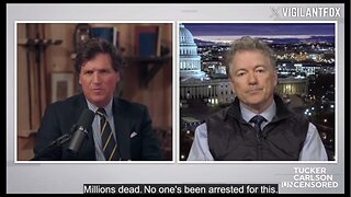 When Will Anthony Fauci Be Punished For "The Greatest Crime Ever Committed"? Tucker Carlson Interview w/ Rand Paul (1.24.24)