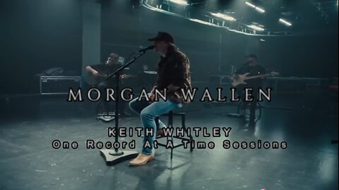 🎵 MORGAN WALLEN - KEITH WHITLEY (One Record At A Time Sessions) Acapella