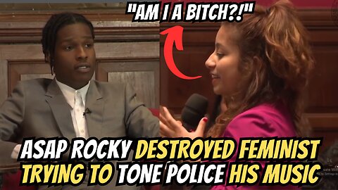 Asap Rocky Response To College Feminist SILENCES The Whole Room At Oxford University